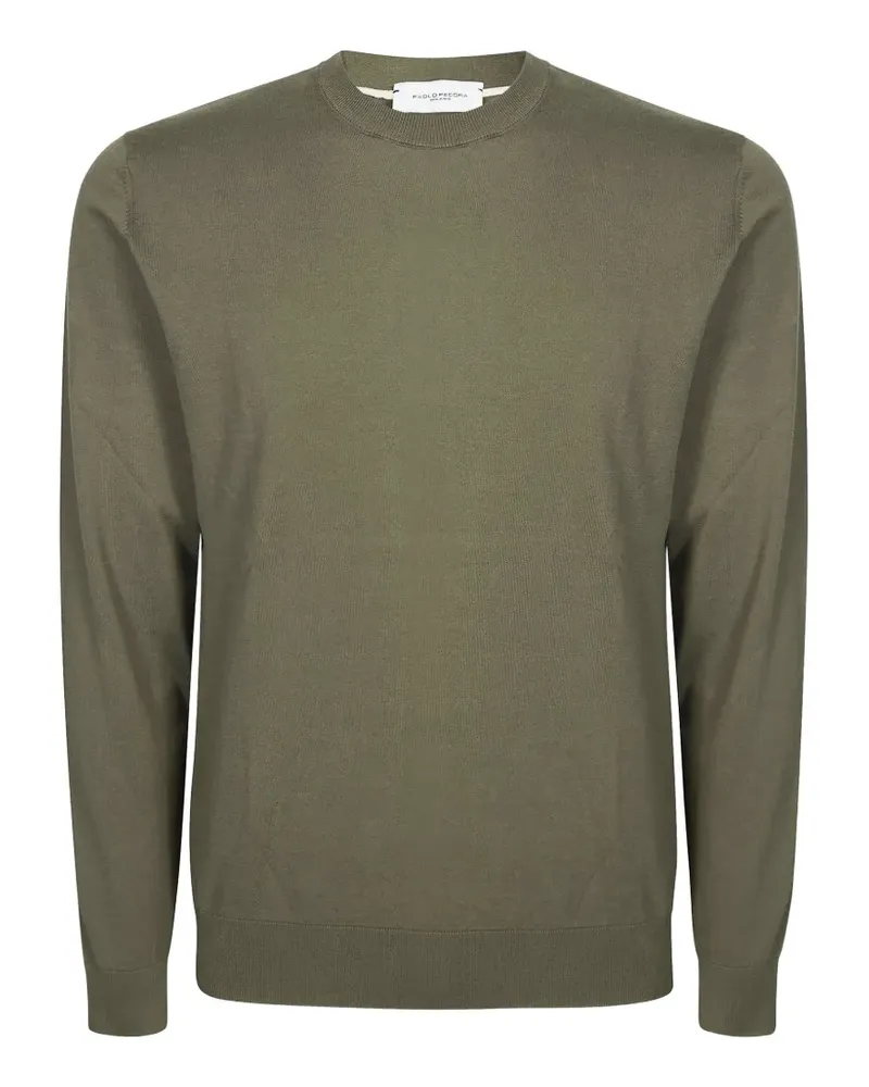 Paolo Pecora Milano GC crewneck knitted sweater - Grün Grün