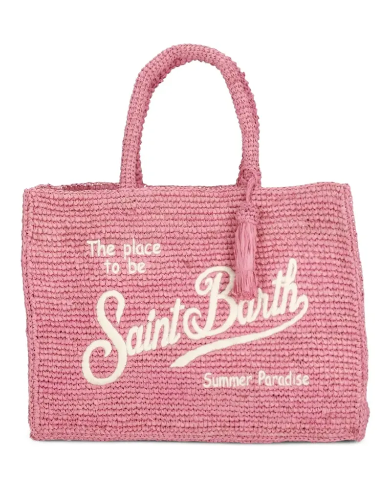 MC2 Saint Barth Colette tassel-detail tote bag - Rosa Rosa