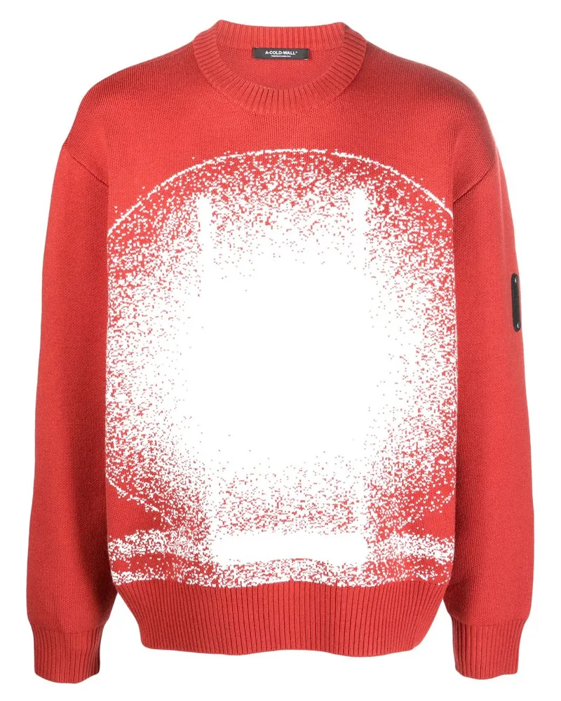 ACW* Sweatshirt mit Exposure-Print - Orange Orange