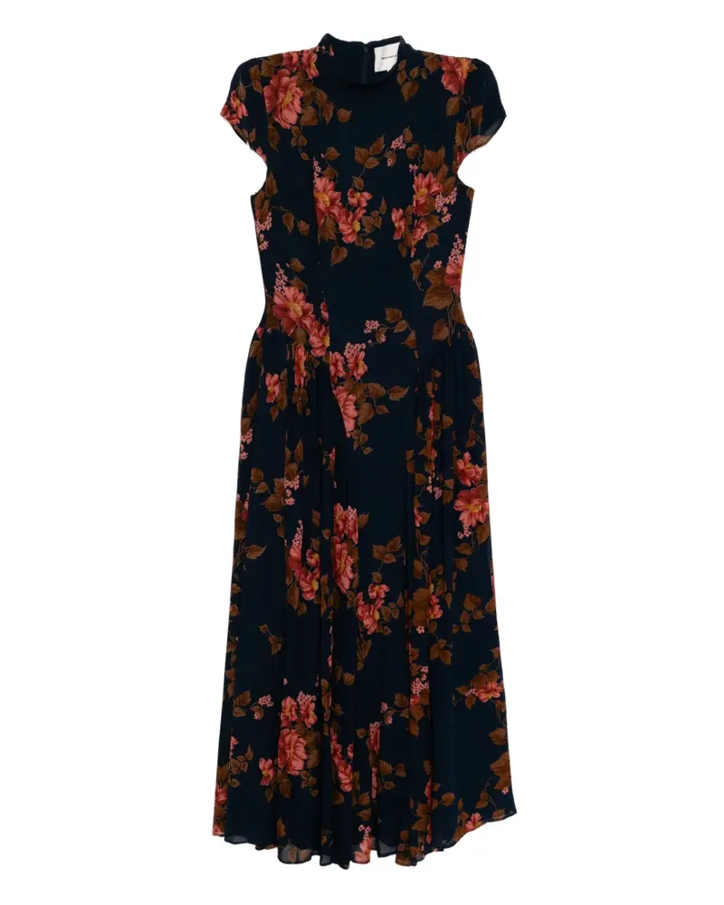 Reformation Maven Kleid - Blau Blau