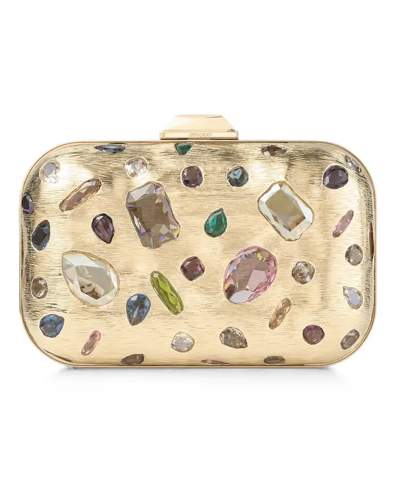 Jimmy Choo Cloud Clutch - Gold Gold