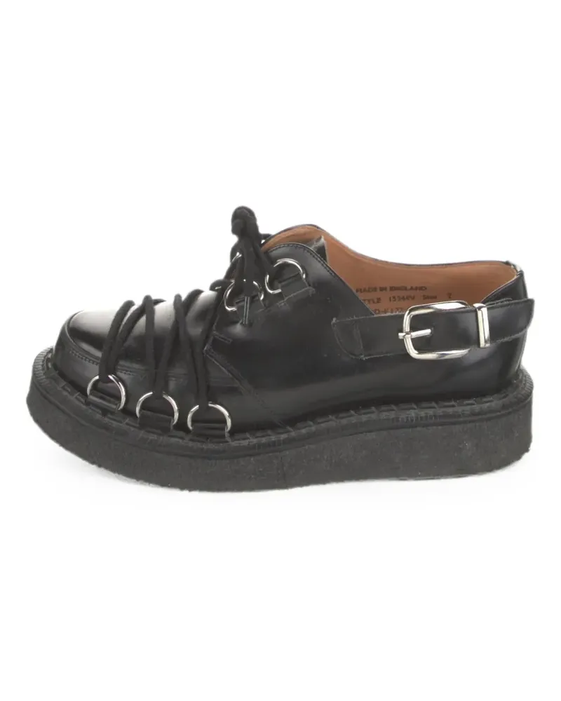 Comme des Garçons Loafer mit D-Ring - Schwarz Schwarz