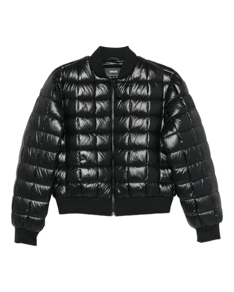 Mackage quilted bomber jacket - Schwarz Schwarz