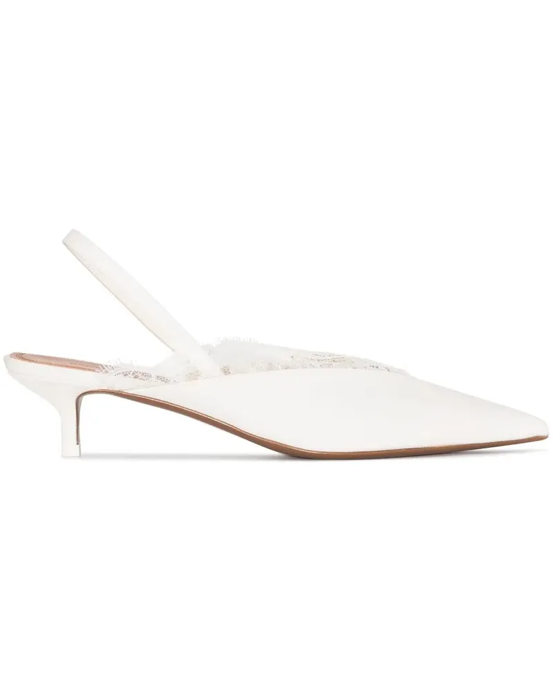 NEOUS Irena Slingback-Pumps 40mm - Weiß Weiß