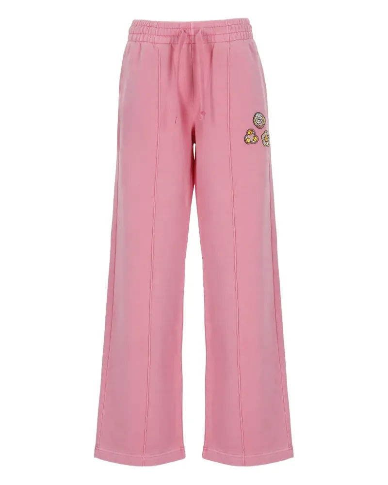 Casablanca Paris Hose mit Logo-Applikation - Rosa Rosa