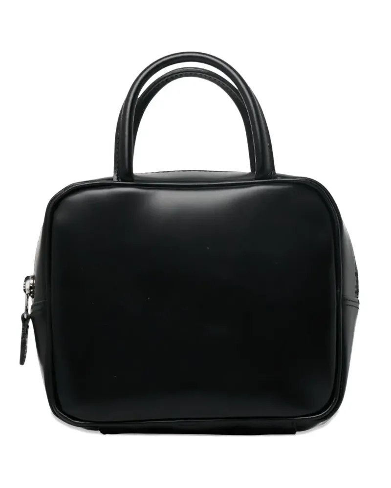 Comme des Garçons top handle cross body bag - Schwarz Schwarz