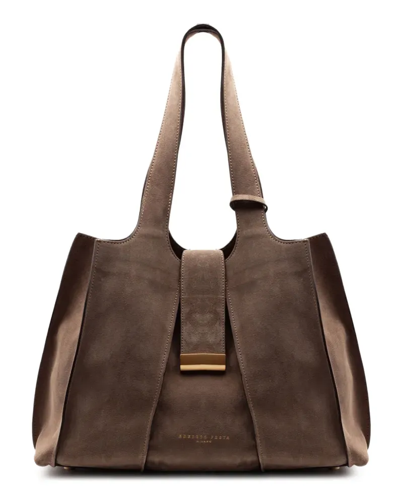 FESTA Milano Eloise Tote Bag - Braun Braun