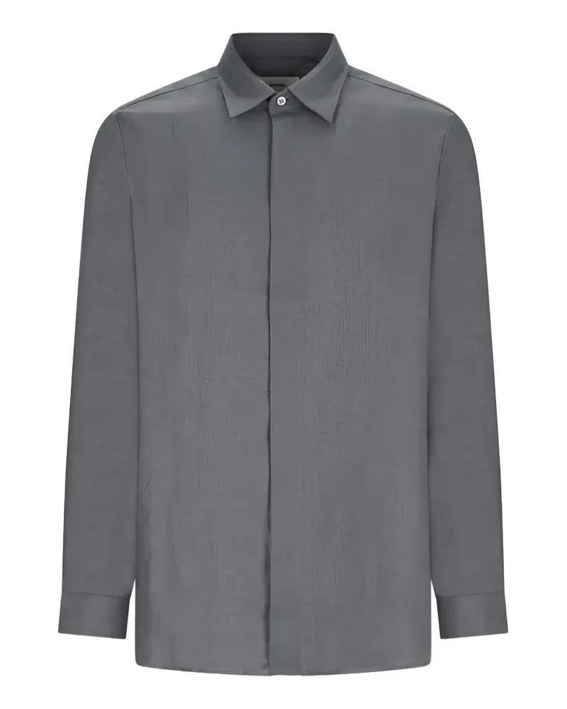 LARDINI Geknöpftes Hemd - Grau Grau