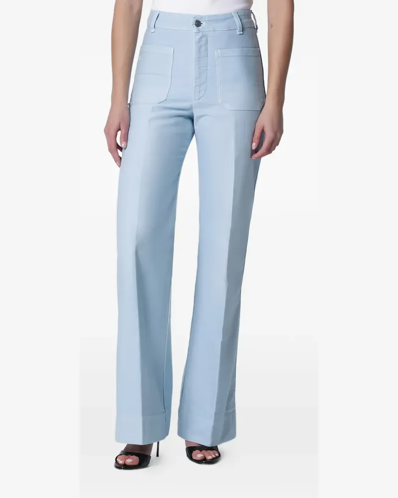 Victoria Beckham Alina Straight-Leg-Jeans - Blau Blau