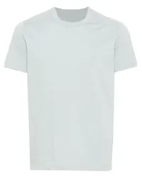 Rick Owens Short Level T-Shirt aus Bio-Baumwolle Blau