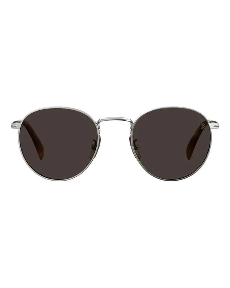 EYEWEAR by DAVID BECKHAM round-frame sunglasses - Silber Silber