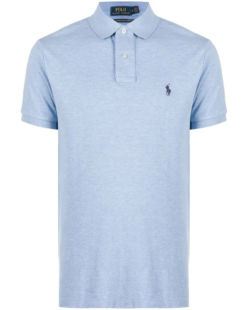 Ralph Lauren Poloshirt mit Logo-Stickerei - Blau Blau