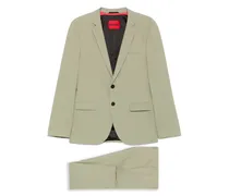 Einreihiger Anzug - Grün