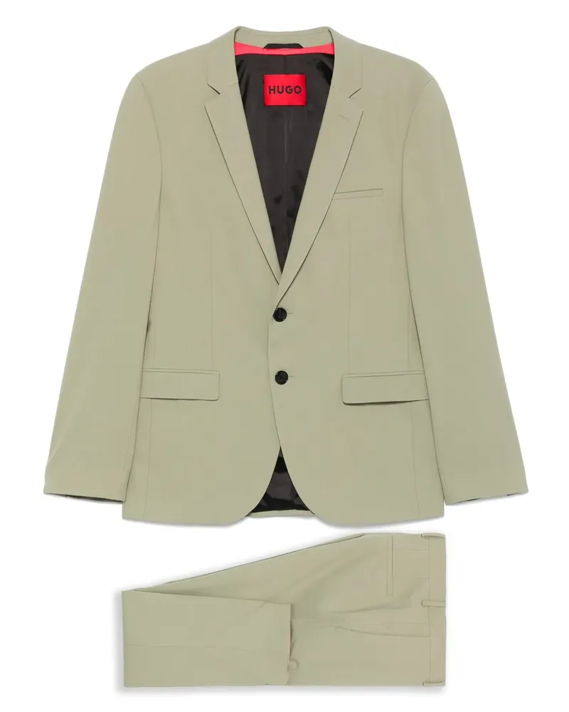 HUGO BOSS Einreihiger Anzug - Grün Grün