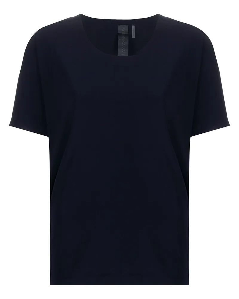 Norma Kamali Klassisches T-Shirt - Blau Blau