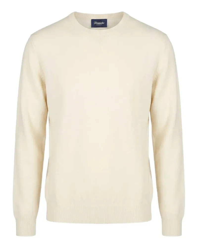 Drumohr  Pullover mit Rundhalsausschnitt - Nude Nude