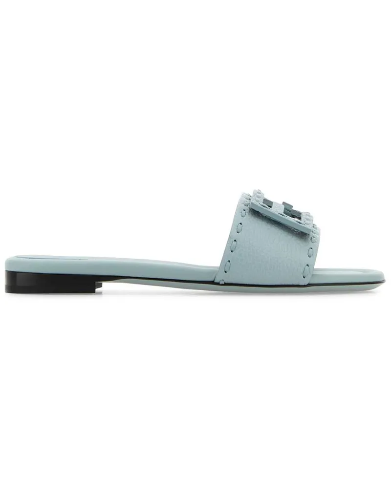 Fendi Baguette Slipper - Blau Blau