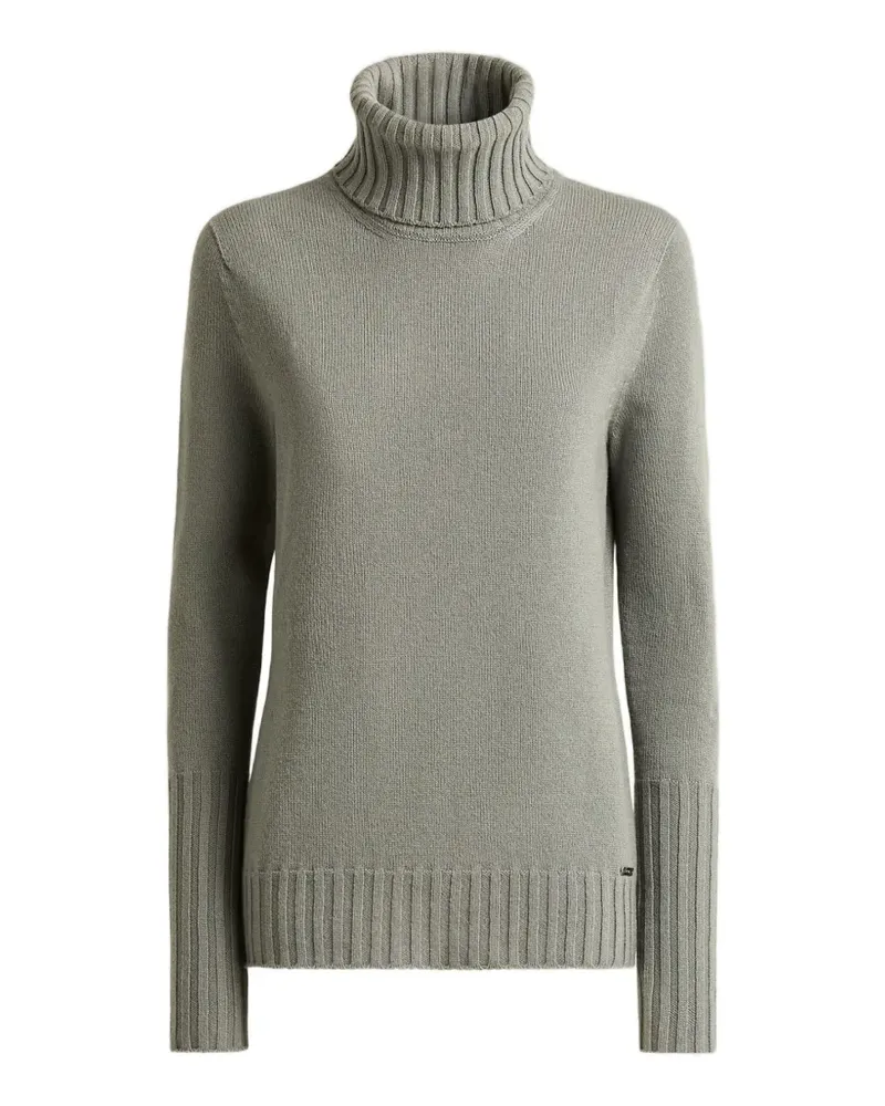 Kiton Gerippter Kaschmirpullover - Grau Grau