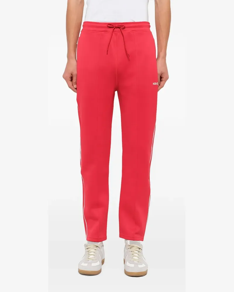 Kenzo Jogginghose mit Logo-Print - Rot Rot