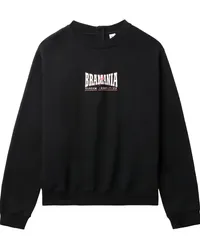 Random Identities Sweatshirtjacke mit Reißverschluss Schwarz