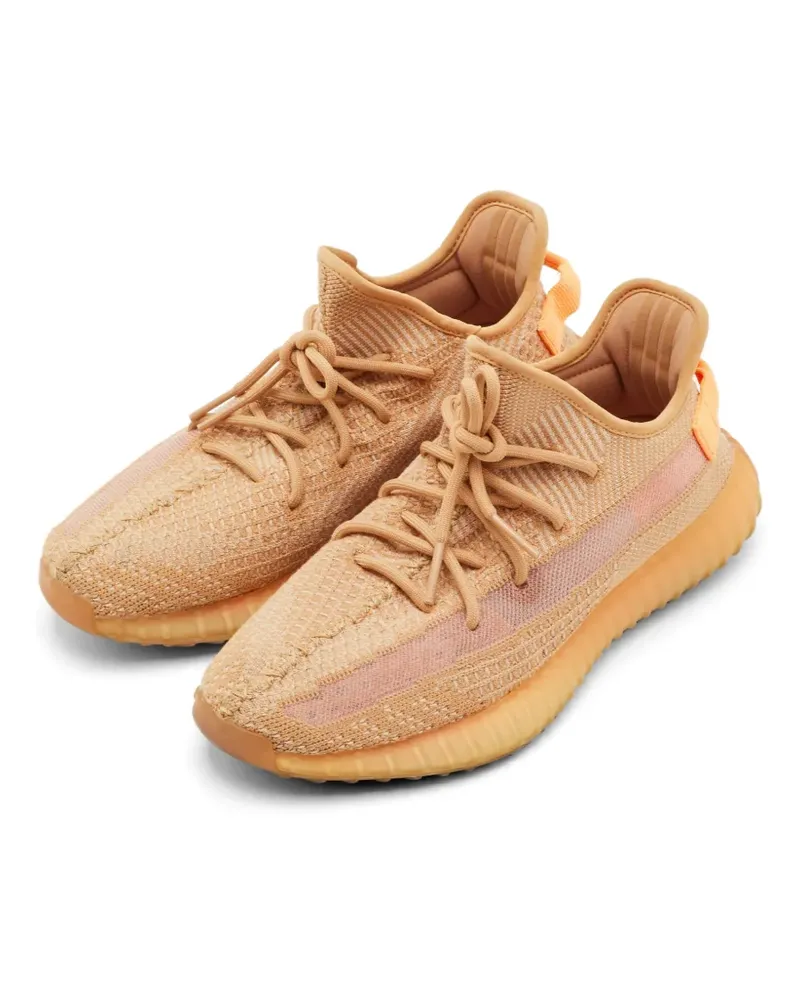 adidas Boost 350 V2 Clay Sneakers - Orange Orange