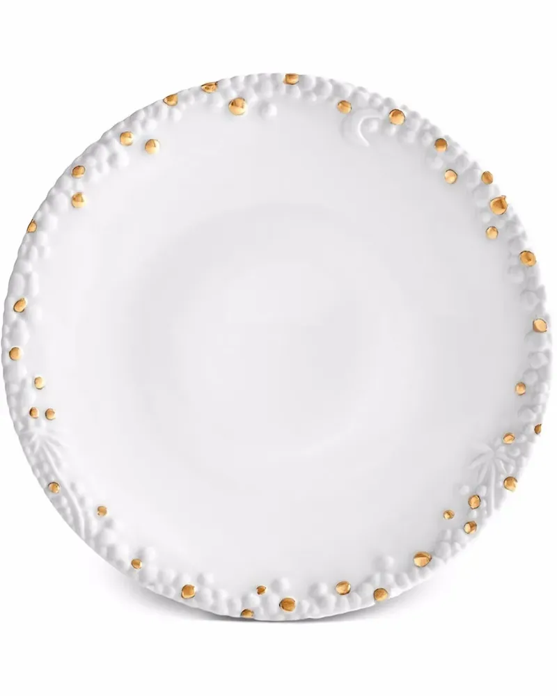 L’OBJET Haas Mojave Dessertteller - Weiß Weiß