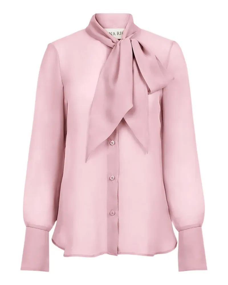 Nina Ricci Langärmeliges Hemd - Rosa Rosa