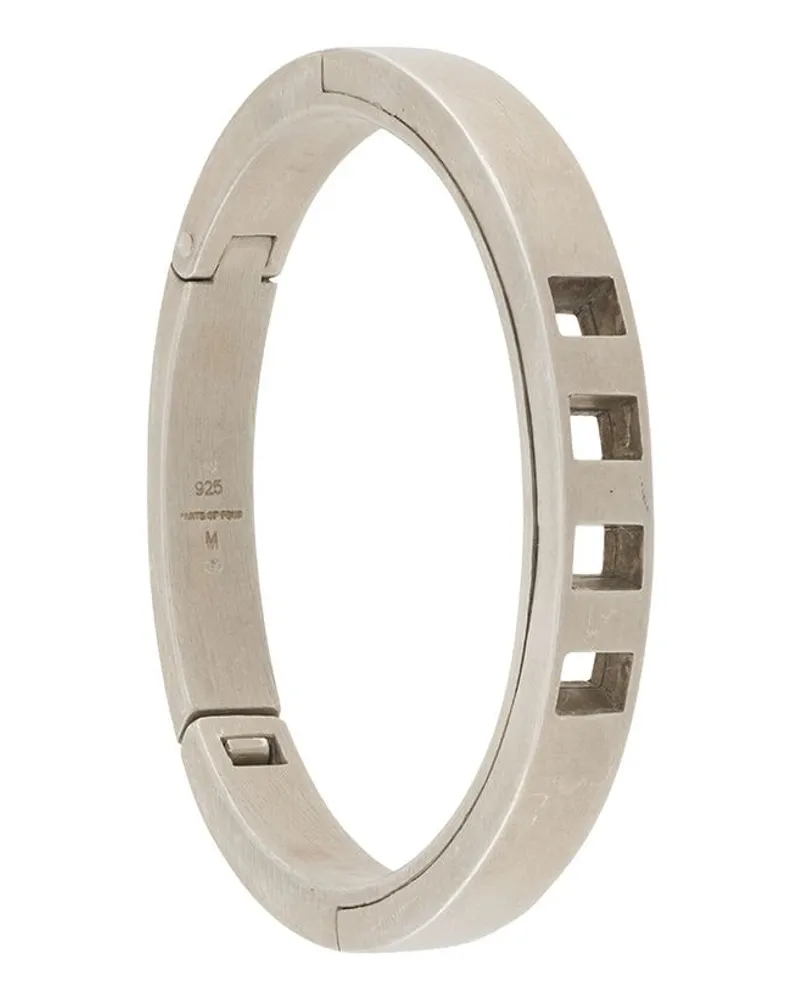 Parts Of Four Sistema punchout bracelet - Silber Silber