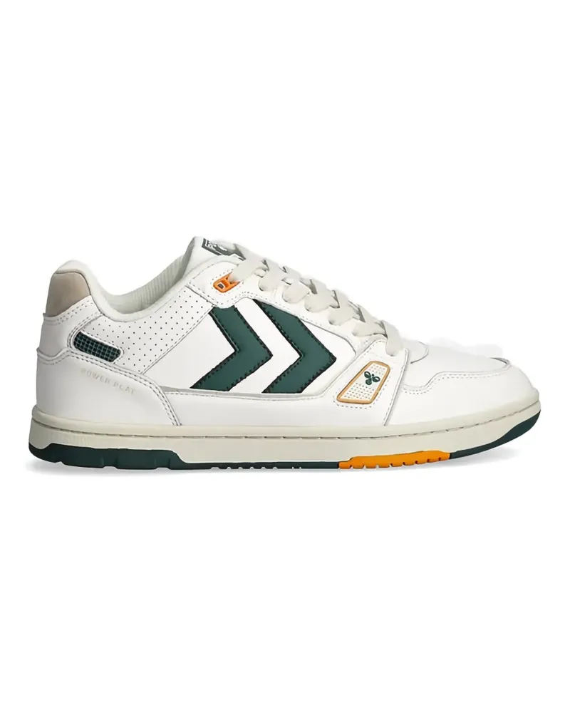 hummel Perforierte Chevron Sneakers - Nude Nude