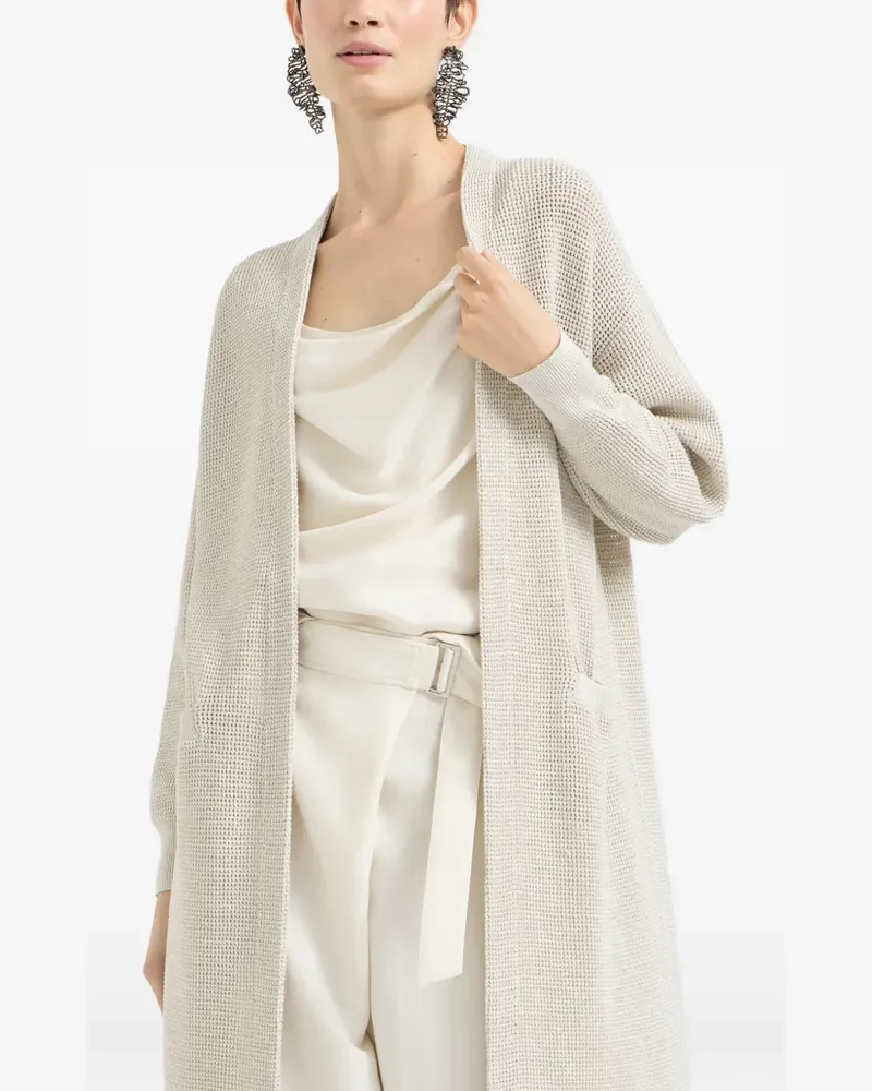 Brunello Cucinelli Klassischer Mantel - Nude Nude