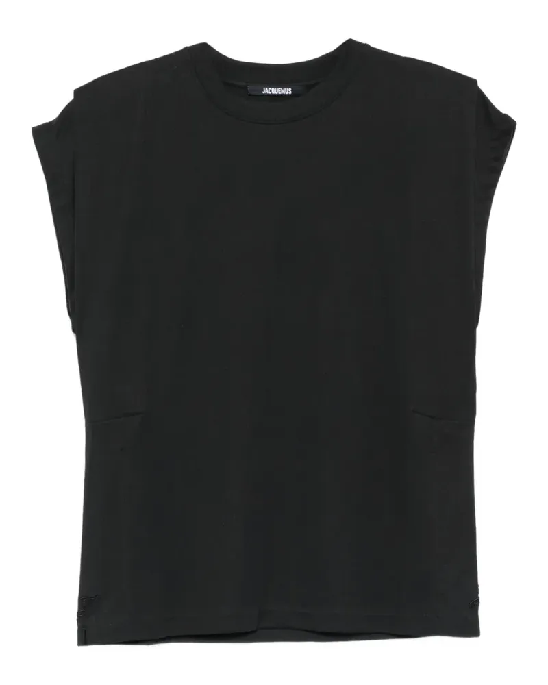 Jacquemus crew-neck T-shirt - Schwarz Schwarz