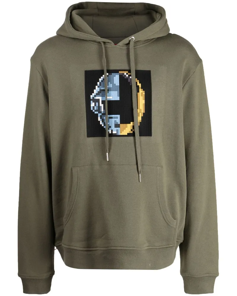 Mostly Heard Rarely Seen Hoodie mit grafischem Print Grün