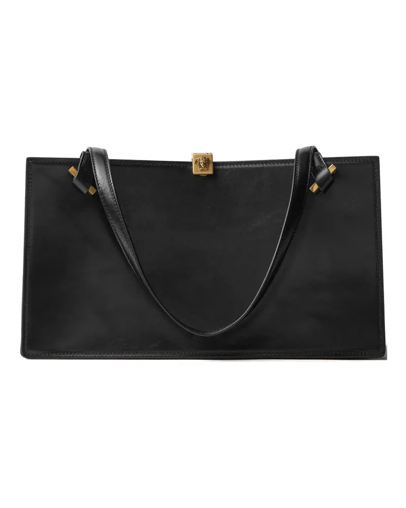 Versace Severine Tote Bag aus Leder - Schwarz Schwarz