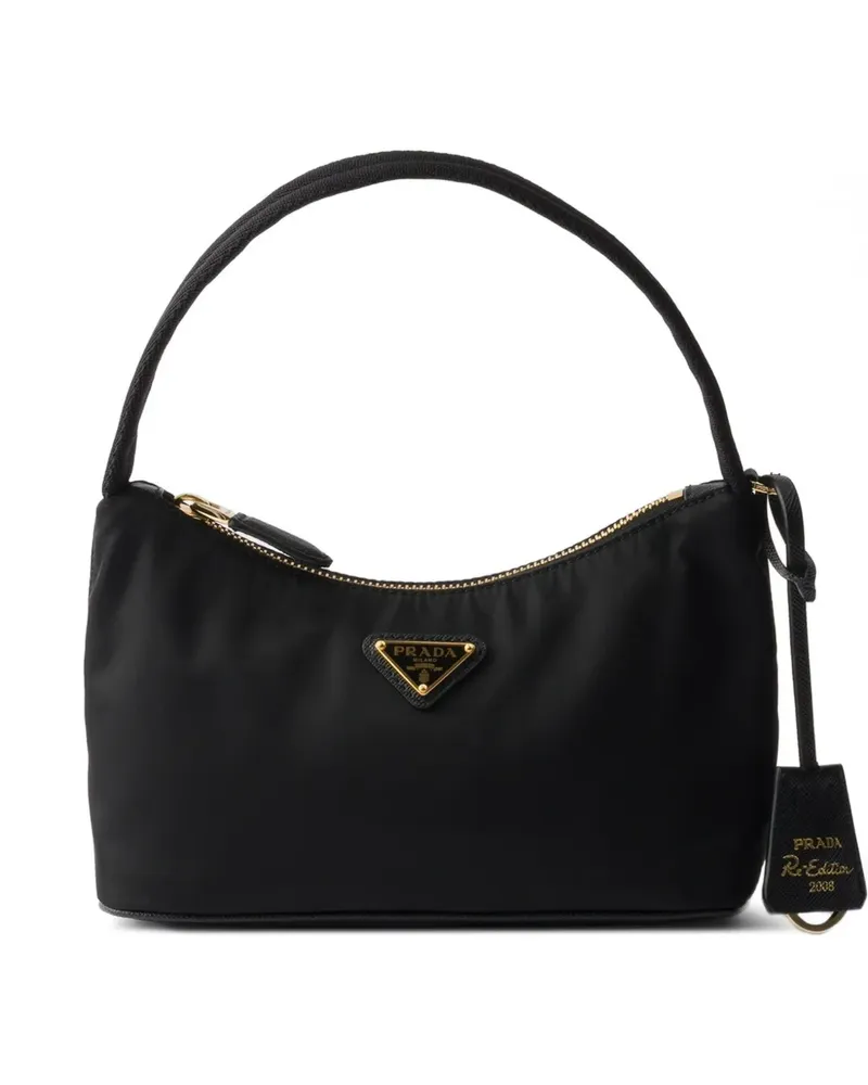 Prada Re-Edition 2008 Re-Nylon Mini-Tasche - Schwarz Schwarz