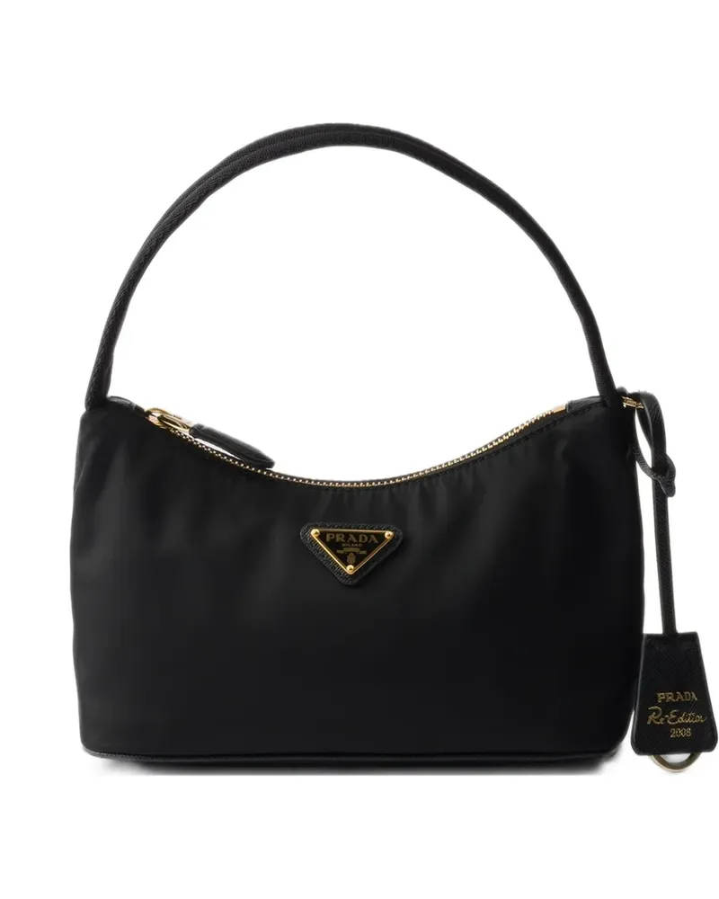 Prada Re-Edition 2008 Re-Nylon Mini-Tasche - Schwarz Schwarz