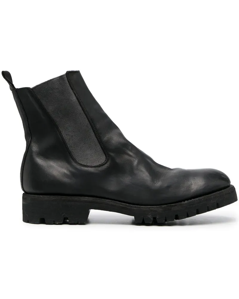 GUIDI Chelsea-Boots - Schwarz Schwarz