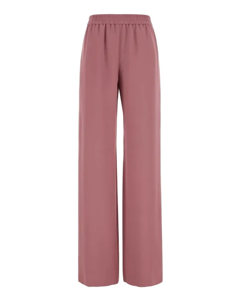 Valentino Garavani silk wide-leg palazzo pants - Rosa Rosa