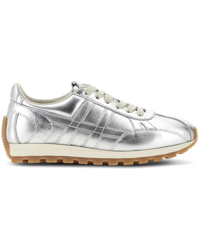Hogan Sneakers im Metallic-Look - Silber Silber