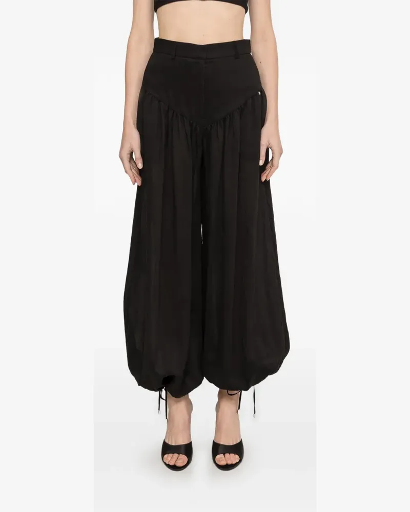 NISSA balloon fit trousers - Schwarz Schwarz
