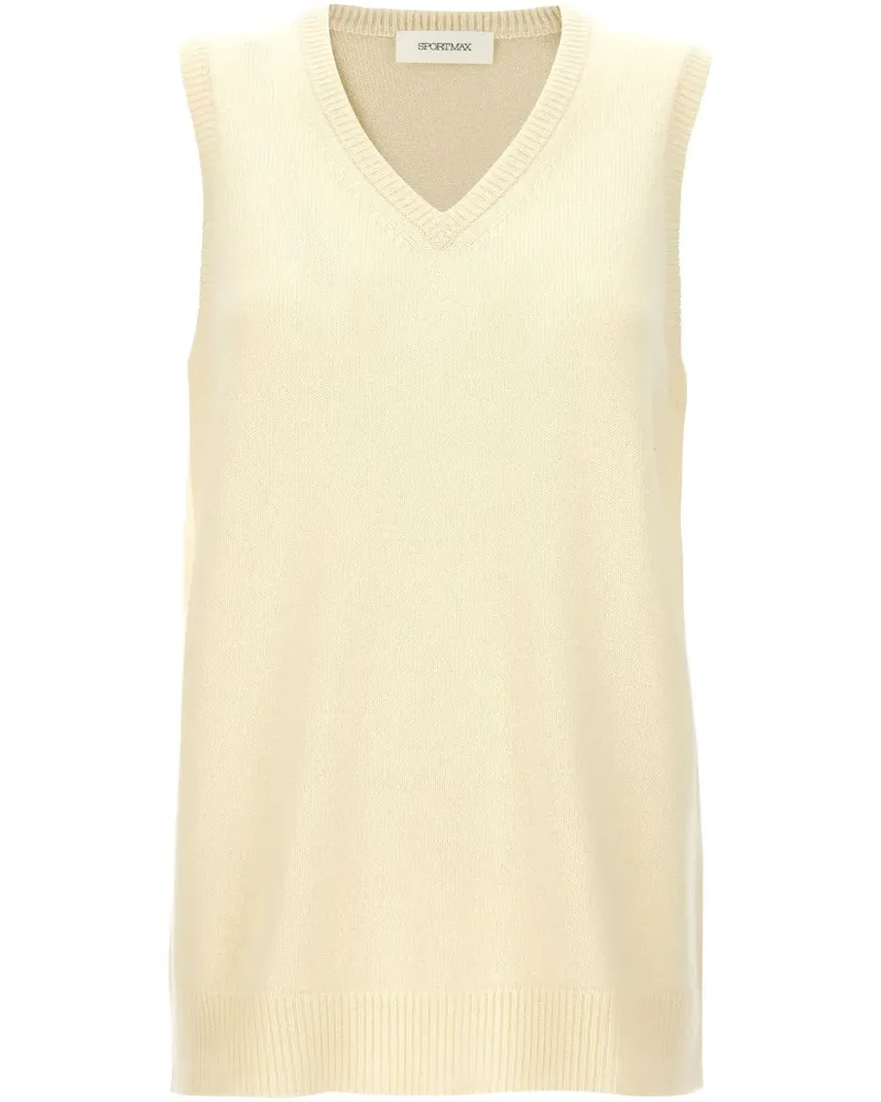 SPORTMAX Gimmy Weste - Nude Nude