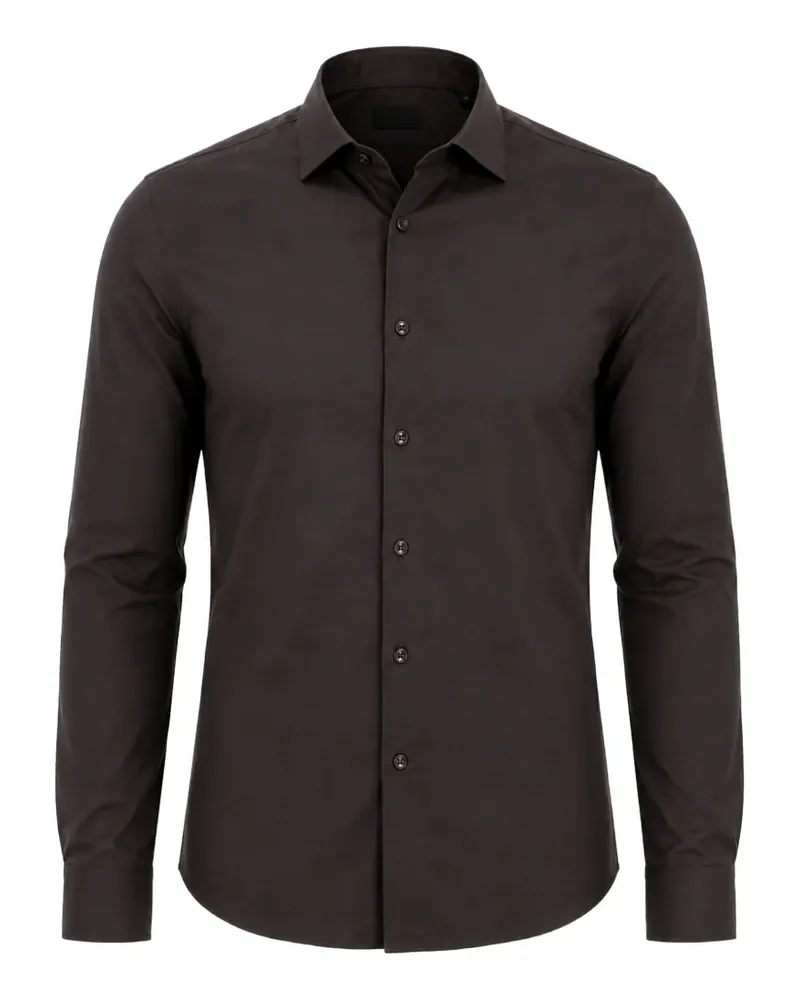 KIRED long-sleeve button-down shirt - Braun Braun