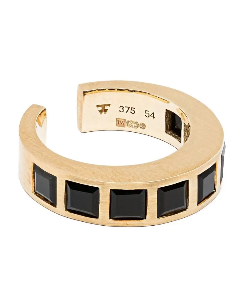Tom Wood 9kt Arch Square Ring aus recyceltem Gold Gold