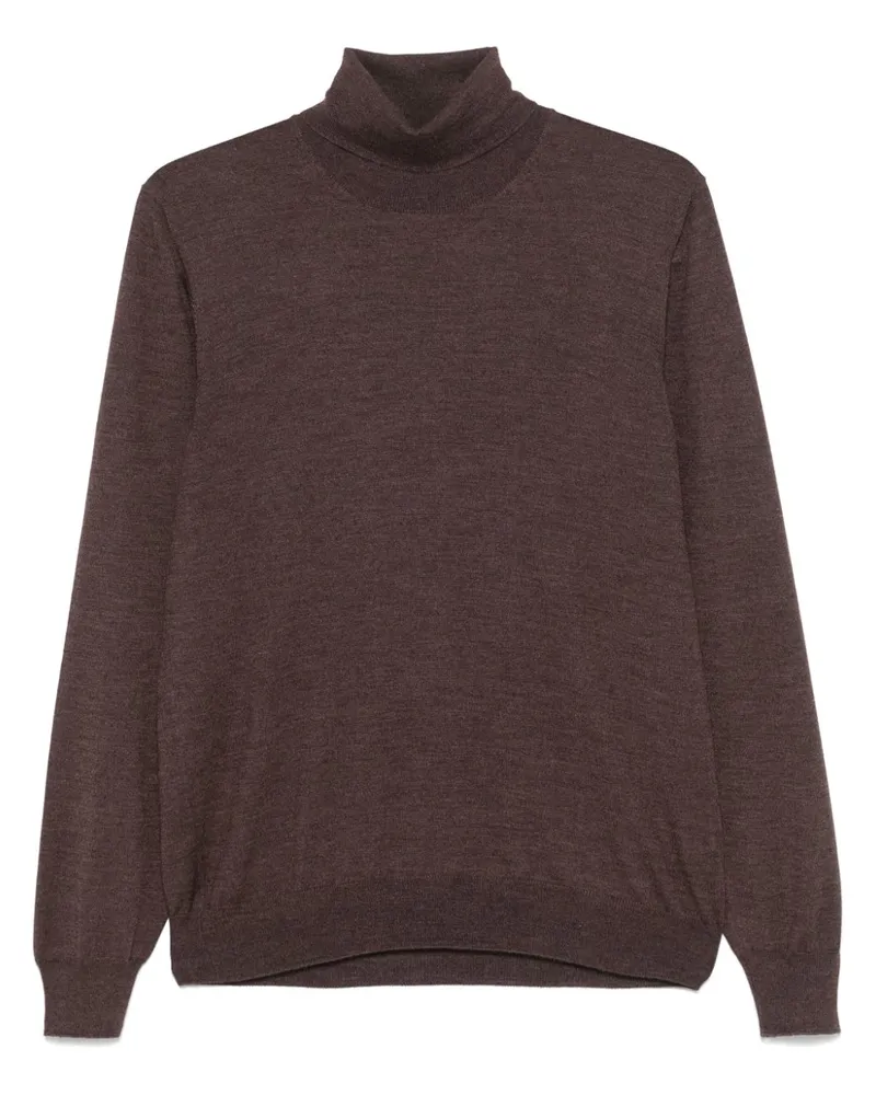 Tagliatore Pullover mit Rollkragen - Braun Braun