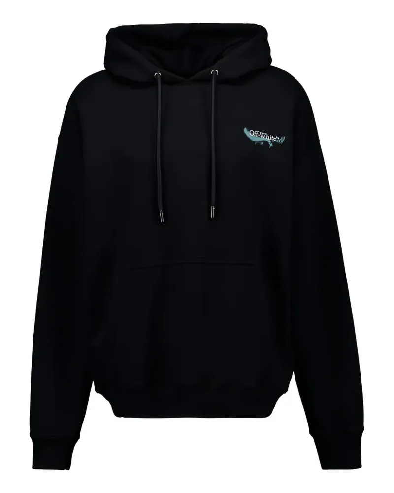 OFF-WHITE Moon Skate Hoodie - Schwarz Schwarz