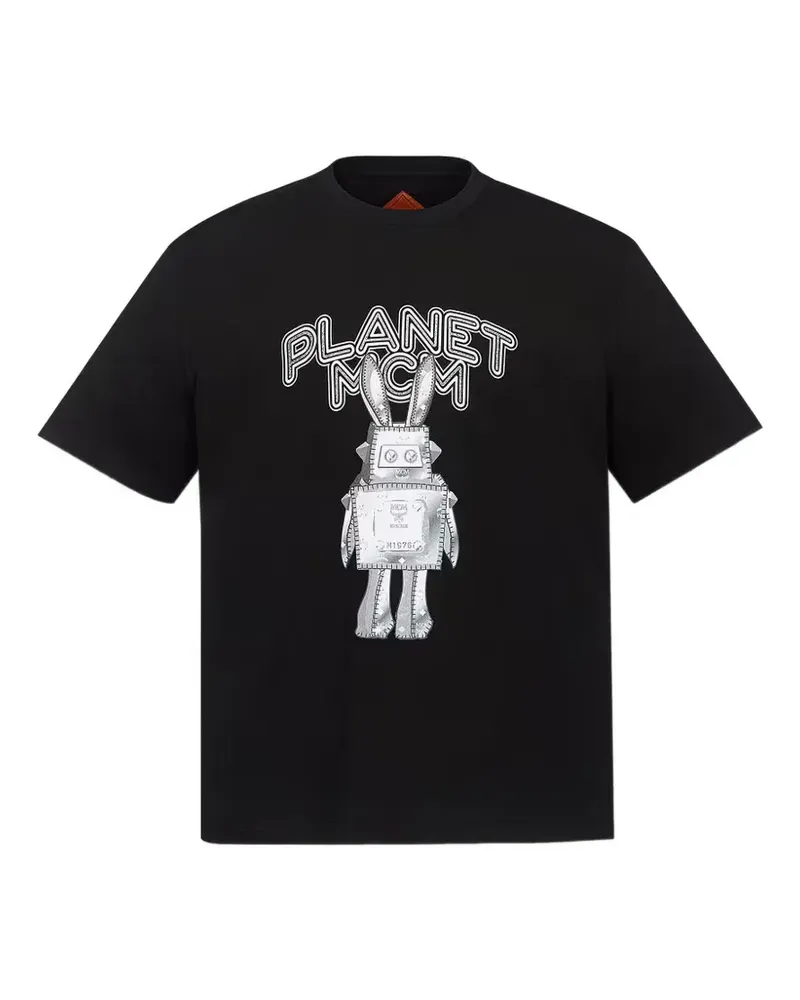 MCM Planet  Rabot T-Shirt - Schwarz Schwarz
