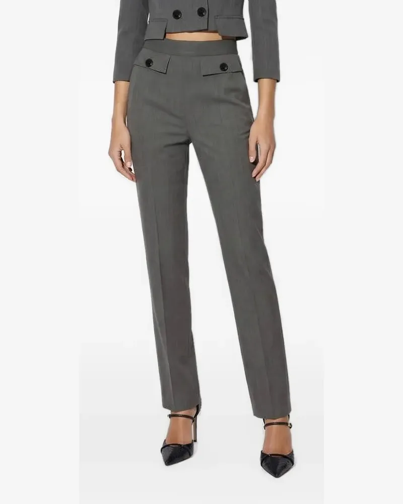 Elisabetta Franchi Cool Hose - Grau Grau