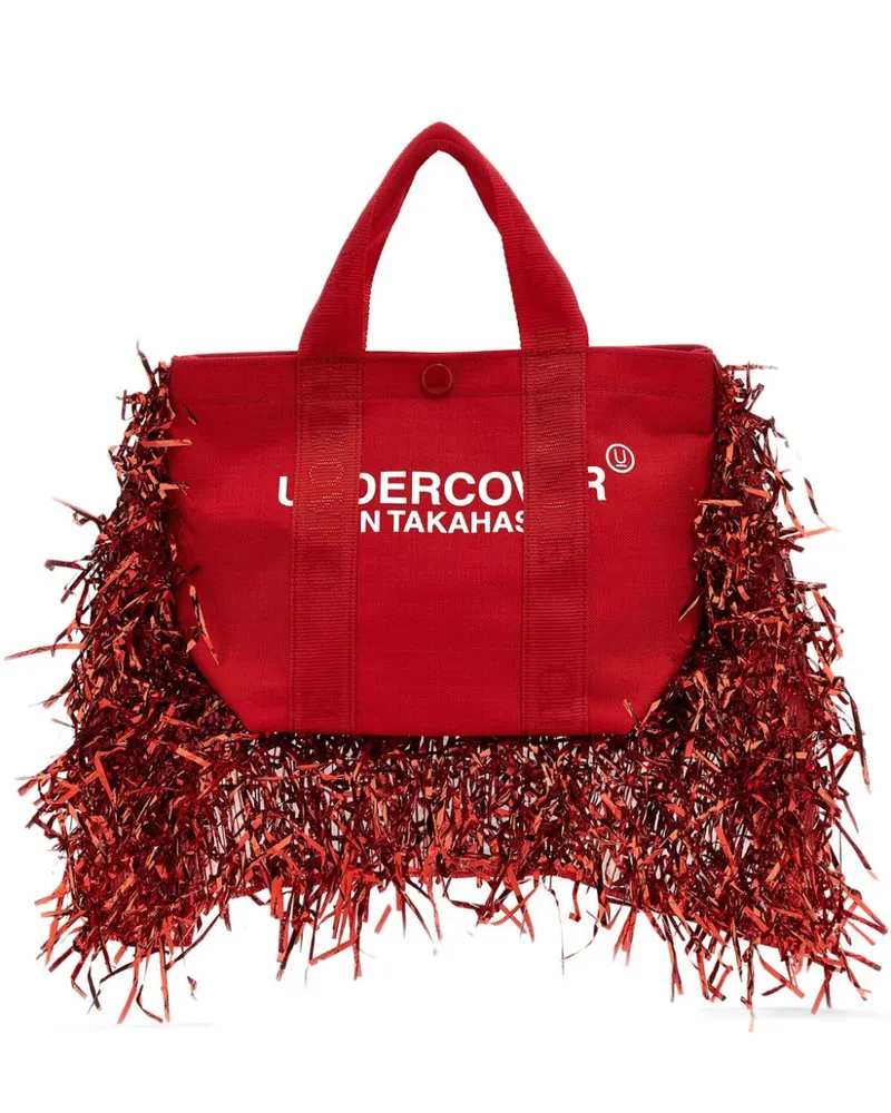 Undercover Handtasche mit Fransen - Rot Rot