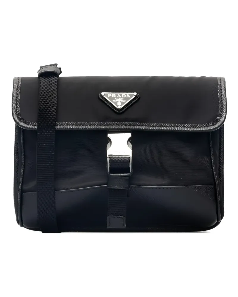 Prada Handyhülle mit verstellbarem Schulterriemen - Schwarz Schwarz