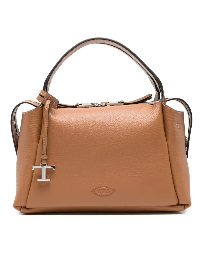 TOD'S T Timeless Schultertasche - Braun Braun