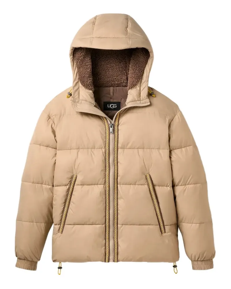 UGG Xayden braid Steppjacke - Nude Nude